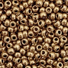 Miyuki rocailles Perlen 8/0 - Metallic dark bronze 8-457